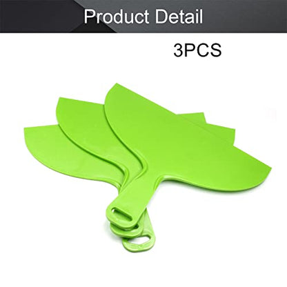 Utoolmart Putty Scraper 10" Plastic Flexible Putty Knives Spreader for Taping Drywall Wall Painting Green 3Pcs - size: 10 inch