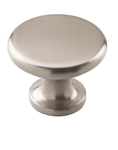 Amerock | Cabinet Knob | Satin Nickel | 1-1/2 inch (38 mm) Diameter | Everyday Heritage | 1 Pack | Drawer Knob | Cabinet Hardware, Metal