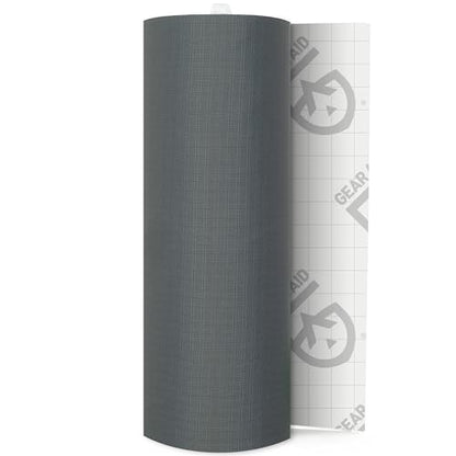 GEAR AID Tenacious Tape 3” x 20” Fabric and Vinyl Gear Repair Tape, Fix Holes and Rips in Puffy Jackets, Rain Gear, Tents, Sleeping Bags and Outdoor Equipment, Gray, 1 Roll - color: Gray, style: 3" × 20" (1 Roll)