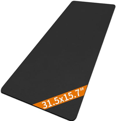Large Gun Gleaning Mat for Pistol Rifle Shotgun, Oil-Resistant Gun Cleaning Pad, Non-Slip Waterproof Leather Workbench Mat Desk Pad for Gun Maintenance - color: Black, style: 31.5"x15.7"