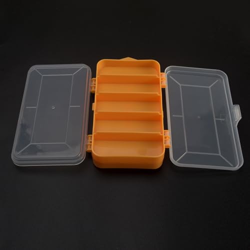 Screws Storage Box, 13-Compartment Double-Sided Storage Box, Portable Small Parts Screw Hardware Organizer, Multi Compartment Tool Boxes Storage Organiser Tray for Screws, Nuts, Bolts