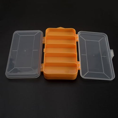 Screws Storage Box, 13-Compartment Double-Sided Storage Box, Portable Small Parts Screw Hardware Organizer, Multi Compartment Tool Boxes Storage Organiser Tray for Screws, Nuts, Bolts