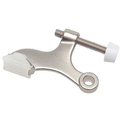 Nuk3y Hinge Pin Satin Nickel Heavy Duty Door Stop (6-Pack) - color: Satin Nickel, size: 6 Pack