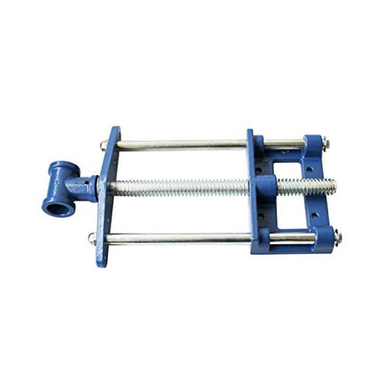 HFS(R) 10.5 Inch Heavy Duty Front Screw Woodworking Bench Vise for Workbench, Chrome Plating Leg Vise Hardware - size: 10.5"