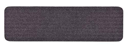 Stair Treads Collection Indoor Skid Slip Resistant Carpet Stair Tread Treads (7 inch x 24 inch) (Dark Grey, Set of 13) - color: Dark Grey, size: 13 Pcs - 7"x24"