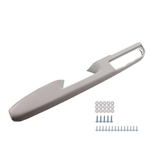 926-740 Front Armrest Repair Driver Side with Door Release Handle Above Armrest (Left) 27inch Fit for Chevrolet Chevy GMC Sierra Silverado Tahoe Suburban 2010-2014 Replace OE# 84127280, Grey - color: Gray, size: Driver Side