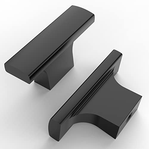 Asidrama 30 Pack Matte Black Kitchen Cabinet Knobs Drawer Cabinet Hardware Zinc Knobs for Dresser Drawers - color: Matte Black, style: 30 Pack