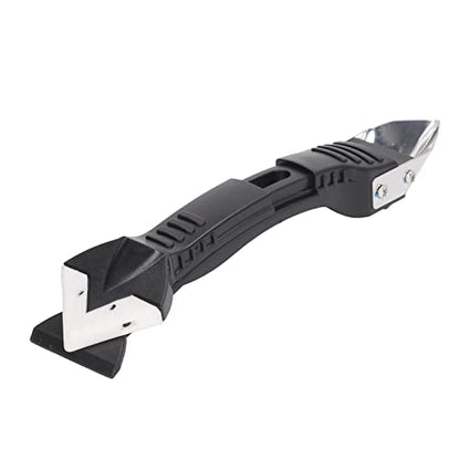 Caulking Finishing Tool Kit Caulk Remover Tool Stainless Steel Silicone Sealant Caulk Grout Remover Scraper with Accessories