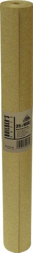 Easy Mask 35-inch x 166-feet Brown Builders Paper - size: 36"w X 36"l
