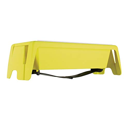 Warner Manufacturing 10" Grip & Go Lightweight Plastic Drywall Mud Pan, 10827,Yellow - size: 10" Plastic