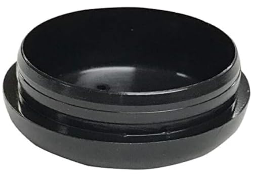 Deluxe Wrought Iron Patio Furniture Feet Glides – Fits 1-1/2" Inside Diameter, Round Plastic Chair Leg Caps, Floor Protector for Chairs, Pack of 25, Black - size: Pack of 25"