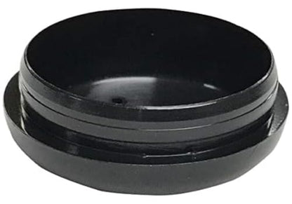 Deluxe Wrought Iron Patio Furniture Feet Glides – Fits 1-1/2" Inside Diameter, Round Plastic Chair Leg Caps, Floor Protector for Chairs, Pack of 25, Black - size: Pack of 25"