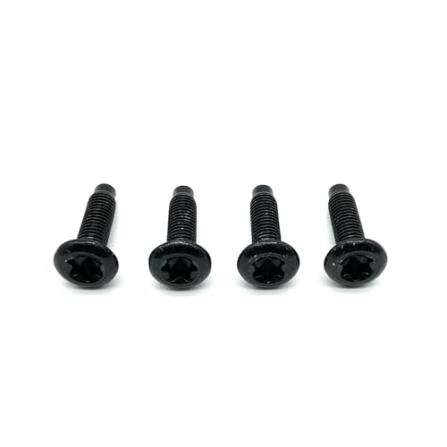 Region Offroad 10.9 Class Door Hood Tailgate Hinge Torx Bolts Compatible with Jeep Wrangler JK 2007-2018 (4 Count)