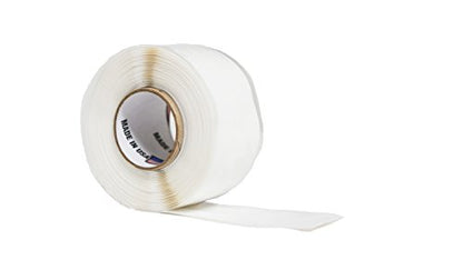 Self-Fusing Silicone Leak Sealing Wrap for Under Sink Drain Pipe - PVC White - color: PVC White
