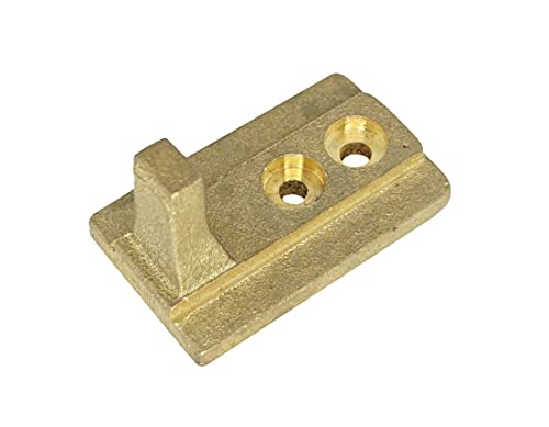 WRS 1-7/8" Pivot Bar – 2-Hole Pivot Bar Replacement – Tilt Window Sash Connector – Fixes Window that Won’t Tilt or Stay Balanced (Manganese Bronze) - color: 1-7/8" Pivot Bar - Manganese Bronze