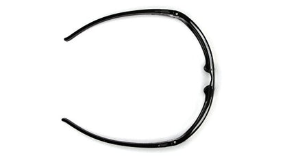 Pyramex Goliath Safety Eyewear Black Frame Clear Anti Fog Lens - color: Black Frame/Gray Anti-fog Lens