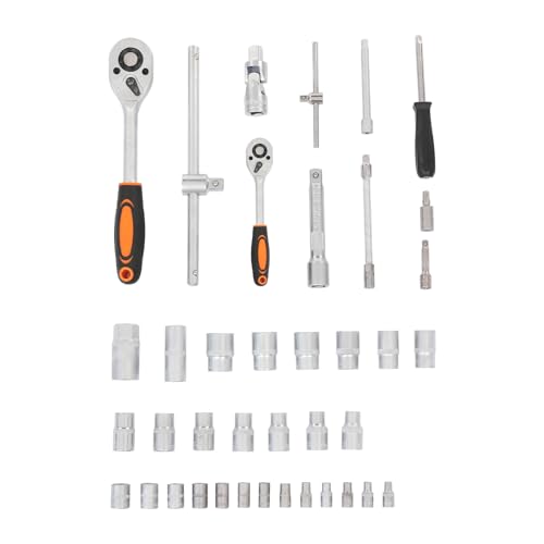 Trolley Case Tool Box Set 187 Pcs Household Hand Tool Kit Mixed Hand Tool Kit Repairing Tool Set for Auto Maintenance Home General Repairing