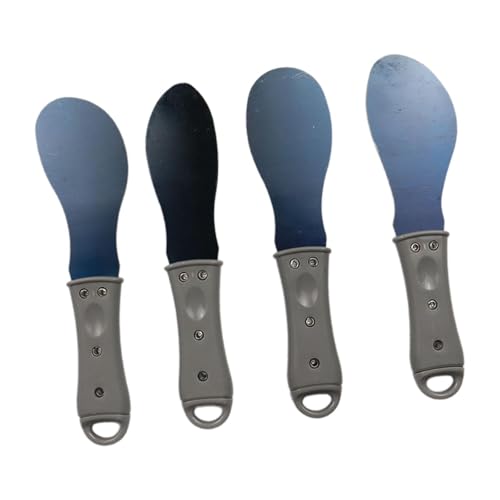 4 Pieces Metal Caulking Spreaders Smoothing Finisher Caulk Remover Caulk Finishing Tools for Baseboards Wall Joint Window