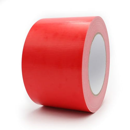 Heavy Duty Duct Tape 3 Inch X 33 Yards, 8.5 Mil Thickness, Multi Purpose Red Duct Tape, No Residue, Waterproof and Tear by Hand - for Repairs, Industrial, Professional Use - color: Red, size: 3 Inch X 33 Yards