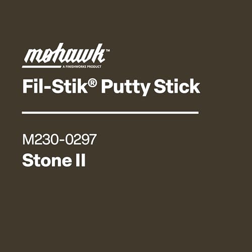Mohawk Fil-Stik, Wax Putty Stick for Wood Repair, Stone Ii, M230-0297, 1 Count - color: Stone II