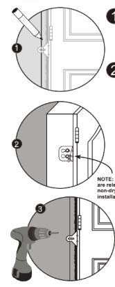 Door Installation Kit - Quick and Easy Door Hanging: No Shims Required
