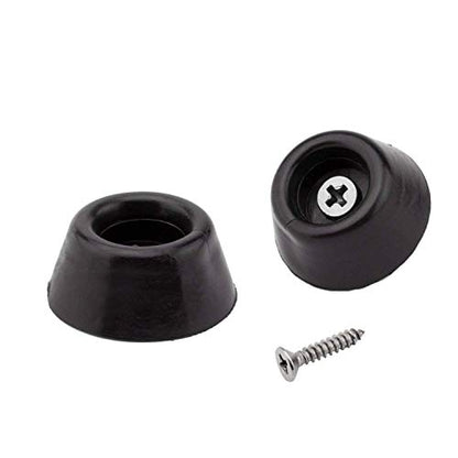 20 PCS Black Round Furniture Pads,Non Slip Non Skid Furniture Feet for Table,Desk,Chair,Sofa Leg,Noise Canceling Heavy Duty Furniture Sliders,Furniture Cups to Protect Hardwood Floors (28x12mm) - size: 28x12mm