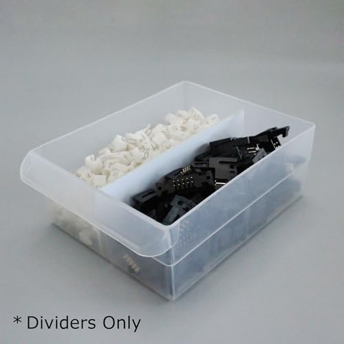 (24-Pack) Large Drawer Dividers compatible with Craft Cabinet and Hardware Storage Organizers, (Dividers Only) - style: Length Dividers (Pack of 24)