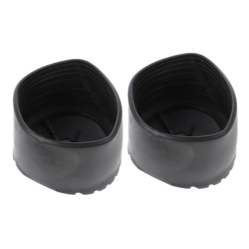 2pcs Folding Ladder Feet Covers Non-Skid Pads for Stability and Floor Multipurpose Foot Caps for Extension Ladders Material - size: 8X8CM