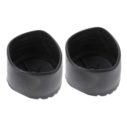 2pcs Folding Ladder Feet Covers Non-Skid Pads for Stability and Floor Multipurpose Foot Caps for Extension Ladders Material - size: 8X8CM