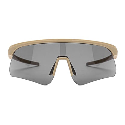 Polarized Protective safety Sunglasses UV400, Lightweight Wraparound Shooting Sports Glasses for Men Women - color: Tan Yellow