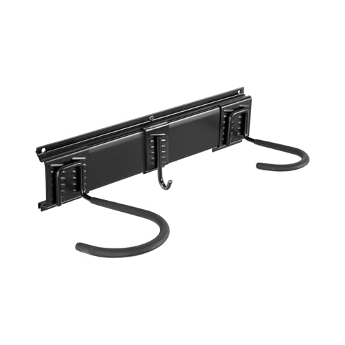 VEVOR Bike Storage Rack, 6 Bike Racks and 5 Helmets Hooks, Wall Mount Bike Storage Hanger, Home & Garage Organizer, Customizable for Various Bike Sizes, Adjustable Holder, Holds Up to 300 lbs, 85-inch - size: 85 Inch
