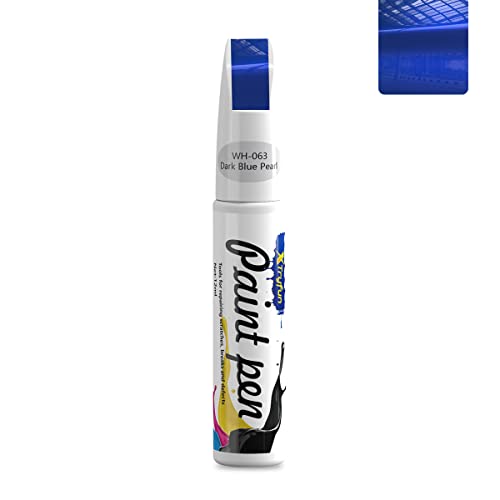 Touch Up Paint for Cars Paint Scratch Repair, Waterproof Auto Scratch Remover Pen (Dark Blue Pearl) - color: Dark Blue Pearl