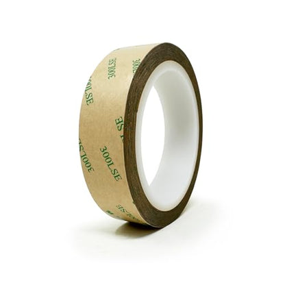 Gizmo Dorks 300LSE Double Sided Tape, Heavy Duty Clear Adhesive, Heat & Water Resistant, 1" x 36 ft for Picture Hanging, LED Strips, DIY Crafts, Car Décor, Electronics - size: 1 inch x 36 feet