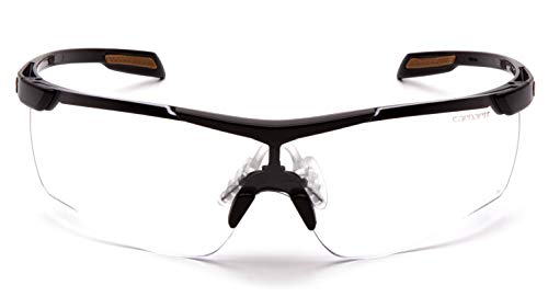 Carhartt CHB910ST Cayce Glasses, Clear Lens (Pack of 2) - size: 1 Count (Pack of 2)