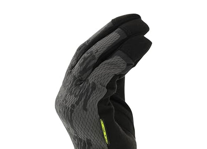 Mechanix Wear Needlestick Original Cut-Resistant Gloves - Puncture Resistant Reliable Grip Work Gloves - Durable & High Dexterity - Medium - Black/Grey