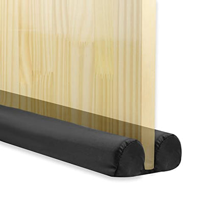 Adjustable Under Door Draft Stopper - Effectively Blocks Cold Air, Wind, Dust, and Reduces Noise - 32" Length - size: 32 inches