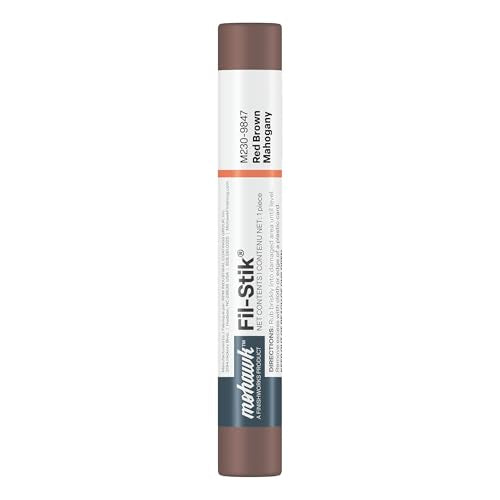 Mohawk Fil-Stik Wax Putty Stick, Red Brown Mahogany M230-9847, 1 Count - color: Red Brown Mahogany
