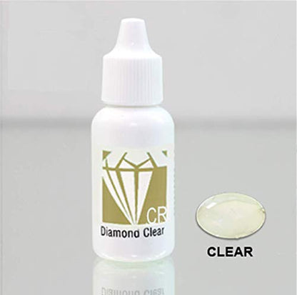 DiamondClear Windshield Repair Resin CR - Glass Nano Repair Fluid for Fixing Long Cracks - 15cc