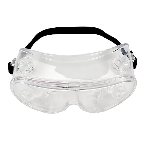 HQRP UV Protective Safety Glasses Goggles for Yard work, Gardening, Lawn mowing, Weed whacking, Hedge trimming, Woodwork etc. - color: Clear Goggles