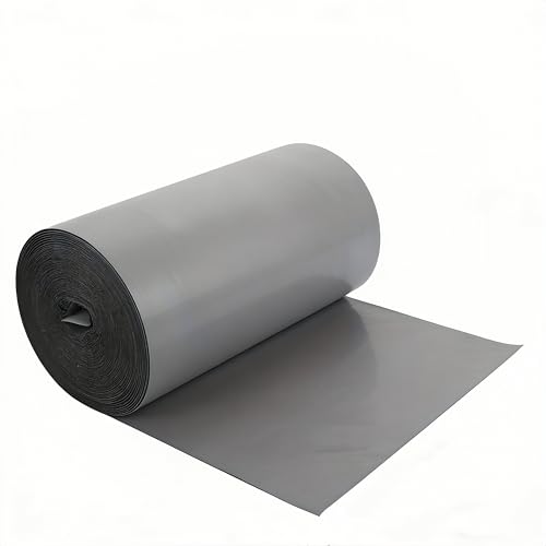 Waterproof Sealant Tape Self Adhesive Rubberized Asphalt Tape for RV Roof Metal Roof Corrugated Roof Leak Repair UV Resistant Heavy Duty Waterproofing Membrane(Gray, 196.85 in X 11.81 in) - color: Gray, size: 196.85 Inches X 11.81 Inches