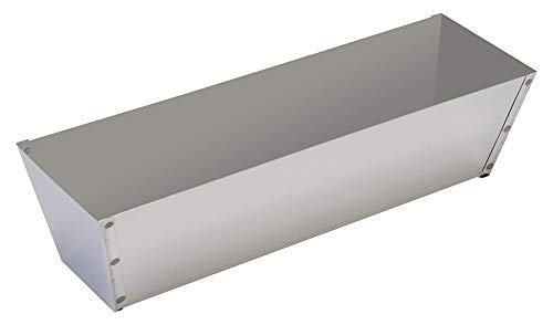 Warner 12" Stainless Steel Drywall Mud Pan, 207 - size: 12" Stainless Steel