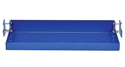 Vestil LAD-TT-B Steel Ladder Tool Tray 23-9/16 in. Width Blue