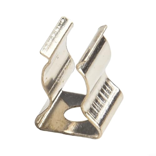 10 Pack Heavy Duty Manganese Steel Spring Terry Clips Wall Mount Tool Holders for Garage, Shed, and Workshop Organization, Fits 0.24 to 2 Inch Handles(6mm) - size: 6mm