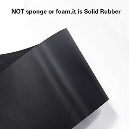 TORRAMI Neoprene Rubber Sheet Roll 1/8 (.125) Inch Thick x 12 Inch Wide x 24 Inch Long for DIY Gaskets, Pads, Seals, Crafts, Flooring,Cushioning of Anti-Vibration, Anti-Slip - size: 12" Wide X 24" Long, style: 1/8 (.125)" Thick