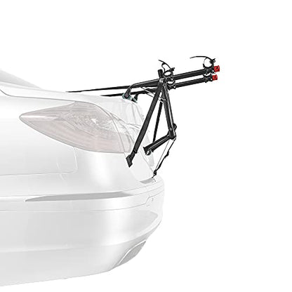 Allen Sports Deluxe 2-Bike Trunk Mount Rack, Model 102DN-R, Black - color: Red/ Black, size: 2-Bike, style: Bike Rack