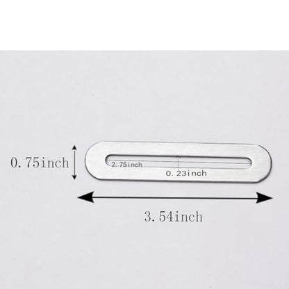 10 Pcs Metal Connector Slideable Slotted Brackets, Adjustable Flat Plate with Slot Mounting Bracket for Timber Wood Furniture Motor PC Case Holder Motor Shelf Adjustable Flat Mending Platese