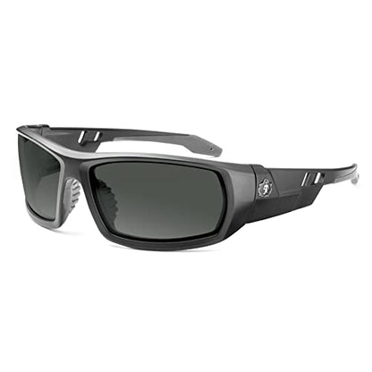 Ergodyne Skullerz ODIN Anti Scratch Safety Glasses, Anti-Fog, ANSI z87.1 - color: Smoke Lens