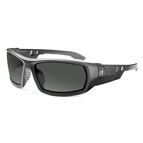 Ergodyne Skullerz ODIN Anti Scratch Safety Glasses, Anti-Fog, ANSI z87.1 - color: Smoke Lens