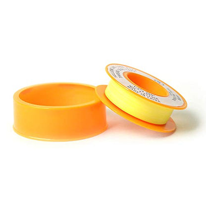Thrifco 4400940 1/2 Inch x 260 Inch Yellow Thread Sealing PTFE Plumber's Tape - Oatey 31403