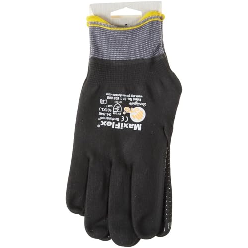 ATG 34-846T/XL Maxiflex Endurance, 15G Nylon, Full Nitrile W/Micro Dot Palm, Tagged Gray XL - size: X-Large